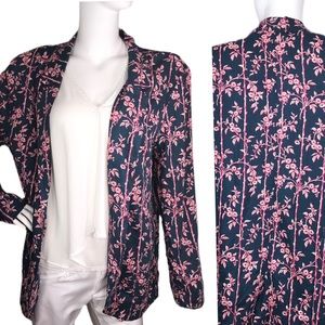 Free People Large ❤NEW❤ Linen Blend Blazer Jacket
